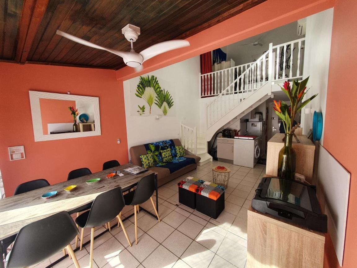 Appartement Ker-Eol Residence Canouan Sainte-Anne Avec Piscine Екстериор снимка