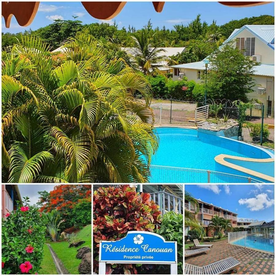 Appartement Ker-Eol Residence Canouan Sainte-Anne Avec Piscine Екстериор снимка